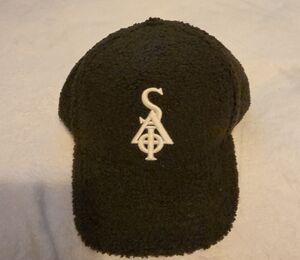 Brown Textured Baseball Cap